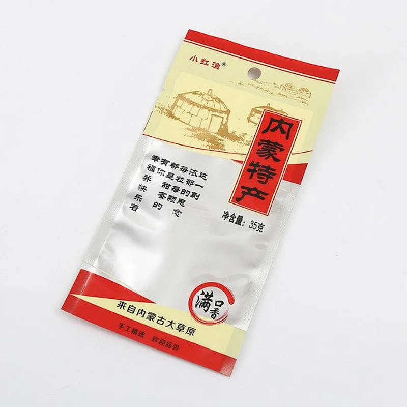 Customized multi-color PE color printing bags for duck neck, osmanthus and hotpot seasoning