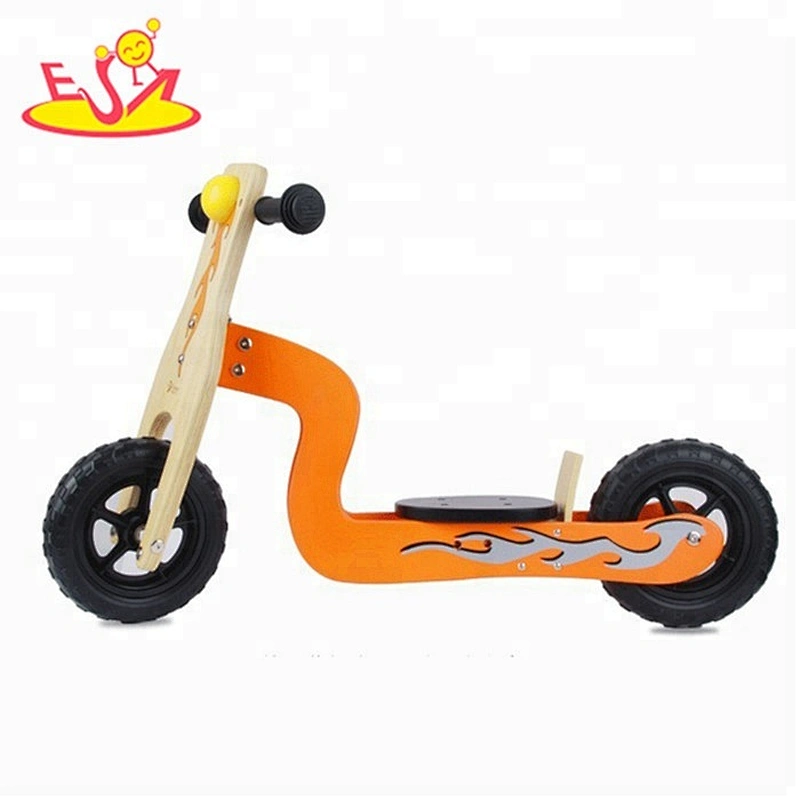Wholesale kids wooden balance bike for early learning W16C056