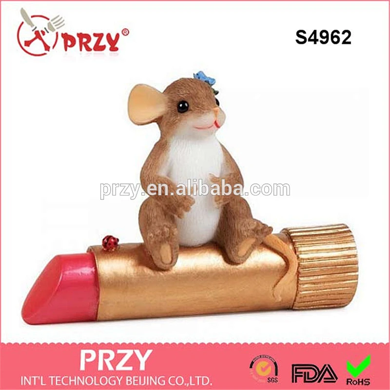 Mouse on lipstick 3D silicone mold silicone mould soap mold-S4962