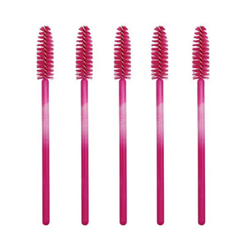 100PCS Disposable Wand Applicator Extension Retractable Eyelash Brush