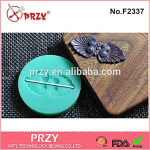 F2337 przy Hotsale fondant silicone mold for sugar decorating