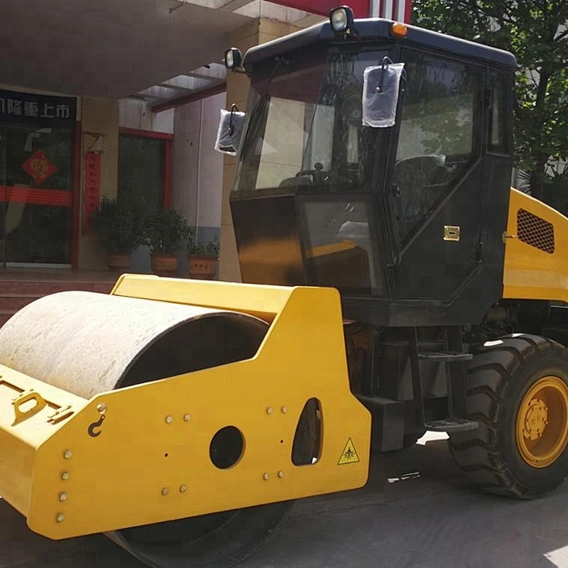 Factory Price New Road Roller Price 6 Ton Double Drum Vibratory Road Roller