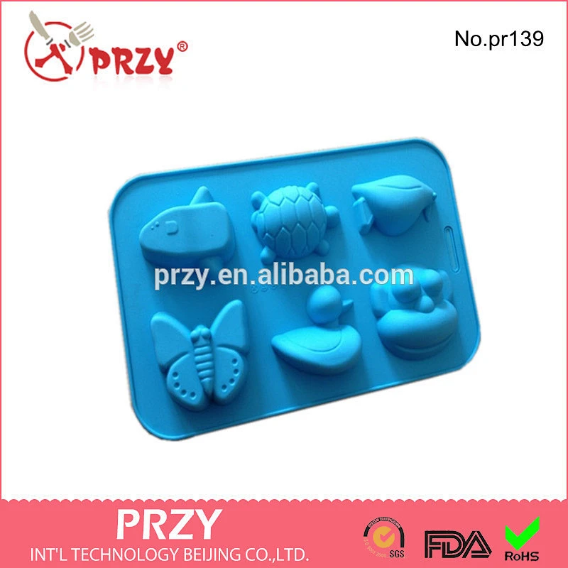 Animal silicone ice cube tray