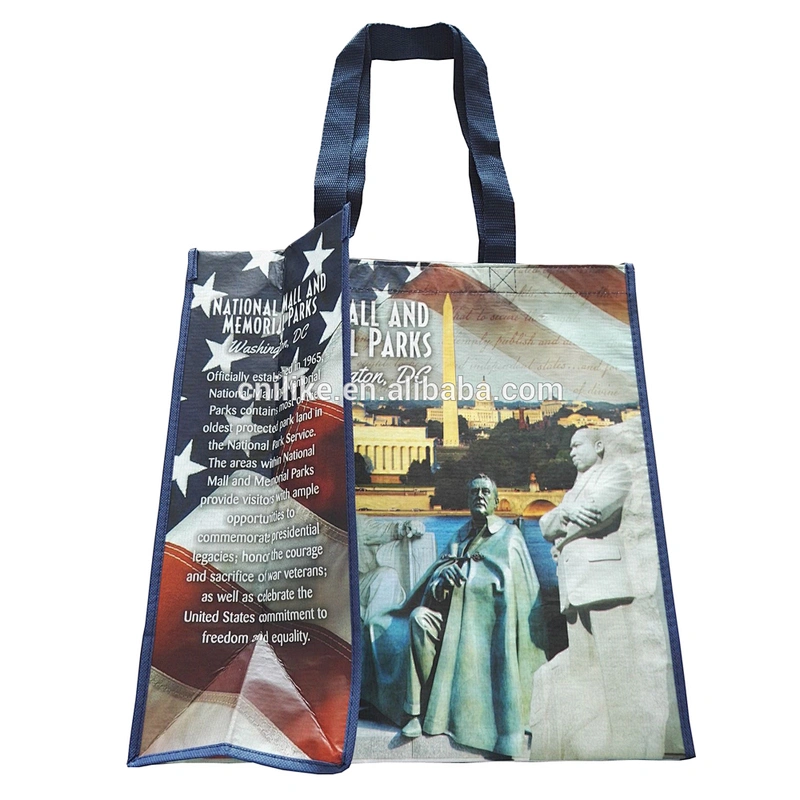 Recycled promotion bottle PET non woven shopping bag