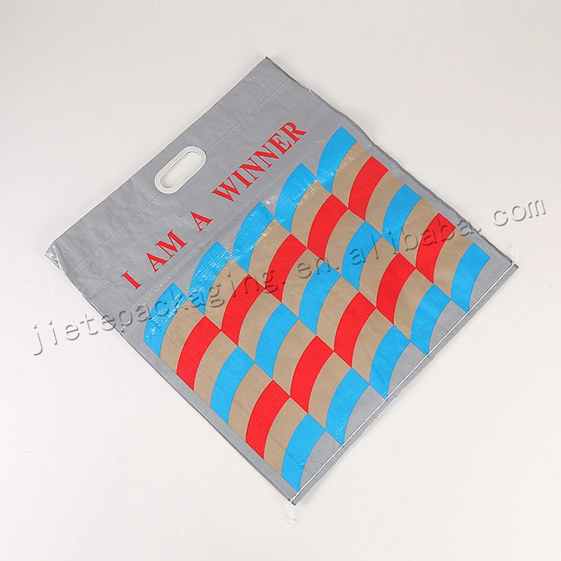 High quality customized laminated used pp woven tote bag for shopping