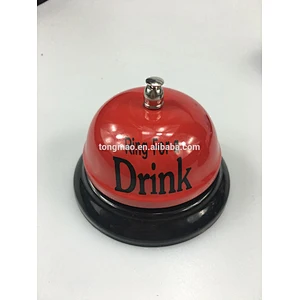 Excellent quality best-selling colorfull logo-making desktop call bell, table bell,dinner bell