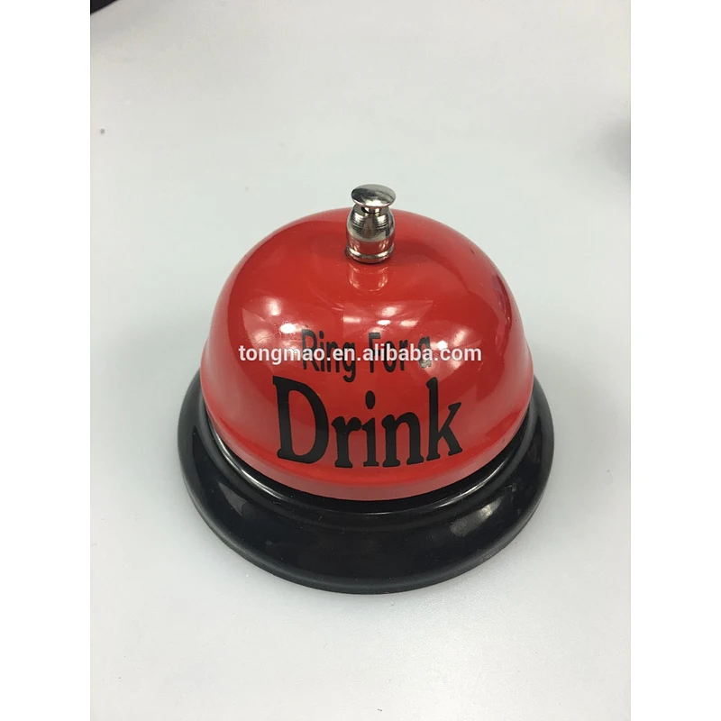 Excellent quality best-selling colorfull logo-making desktop call bell, table bell,dinner bell