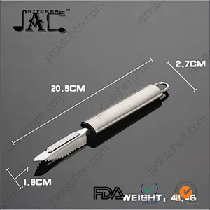 Hot Selling 2017 Amazon Convenient Stainless Steel Knife With Peeler