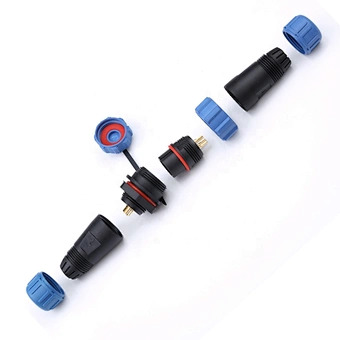 SP21 series cable wire docking plastic aviation plug socket connector 2pin Connector