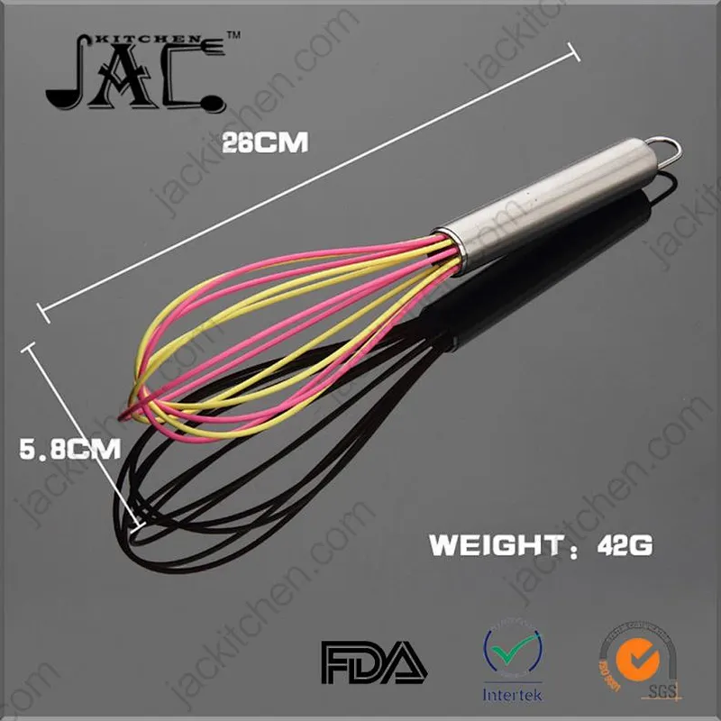 Eco Friendly Stainless Steel Fda Eco-Friendly Silicone Egg Whisk