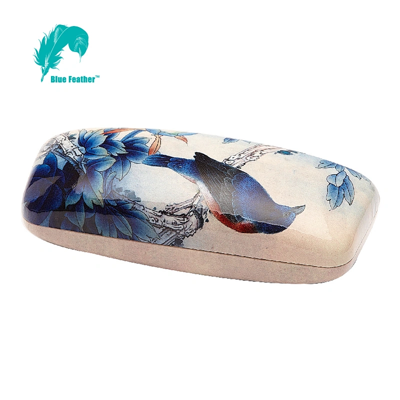 Decorative Floral Motif Hard Shell Optical Case for Gifting