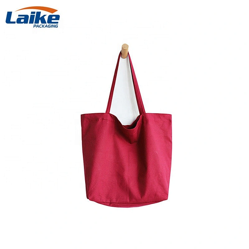 Customize Reusable Eco Friendly Promotional blank cotton tote grocery bags with custom printed logo linen beach tote bag