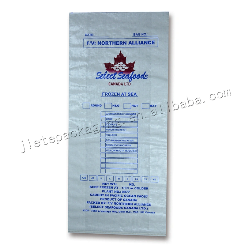 Superior quality customized gravure printing bopp laminated white plastic pp woven bag