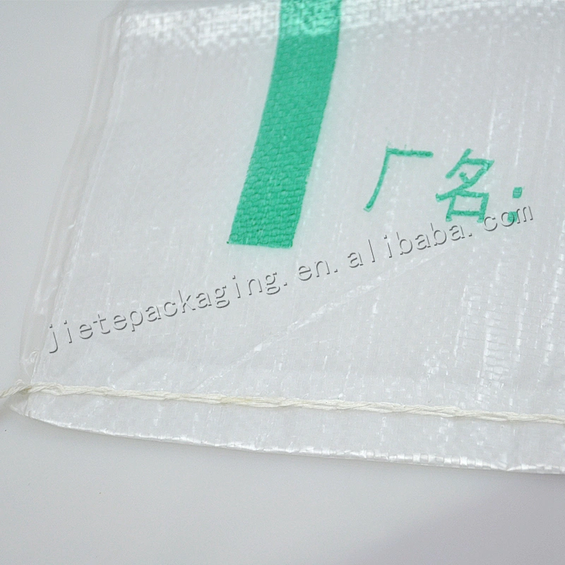 Supply professional white plastic pp woven bag for chopsticks packaging