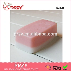 S3325 rectangle soap mould silicone rectangle silicone soap mould