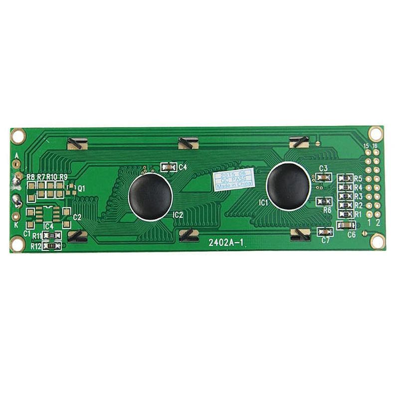 24x2 character STN Reflective lcd module display
