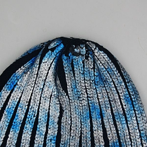high quality winter women stylish gilding beanie hat wholesale