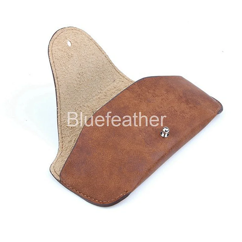 Unisex Style Handmade PU Leather Sunglasses Case