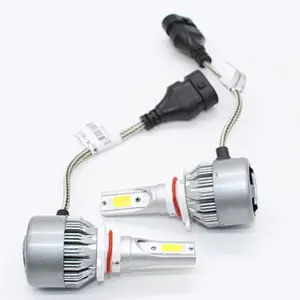 Lightech Cheap 12V COB Auto Car Accessories C6 9006 HB4 Bulb Fog Lights 36W led Headlight