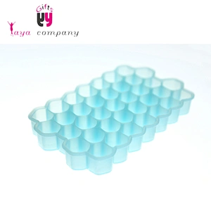 Kitchen Accessory Wholesale Custom Honeycomb Silicone Ice Cube Tray