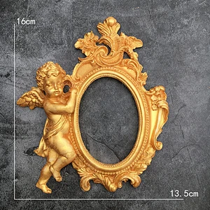 Angel photo frame silicone molds DIY cake decoration Mould European photo Frame chocolate molds