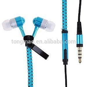 Mic Noise Isolating Wired Zipper Headphone