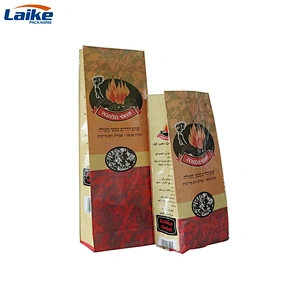 Israel BBQ charcoal bag 5kg ,pp woven charcoal packaging bag 2kg 4kg 10kg for sale