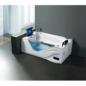 Hot Selling Freestanding Two Person Indoor Whirlpool Therapy Massage Hot Tubs