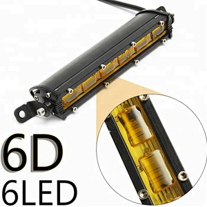 Lightech Cheap Slim 18W Amber White mini led light bar