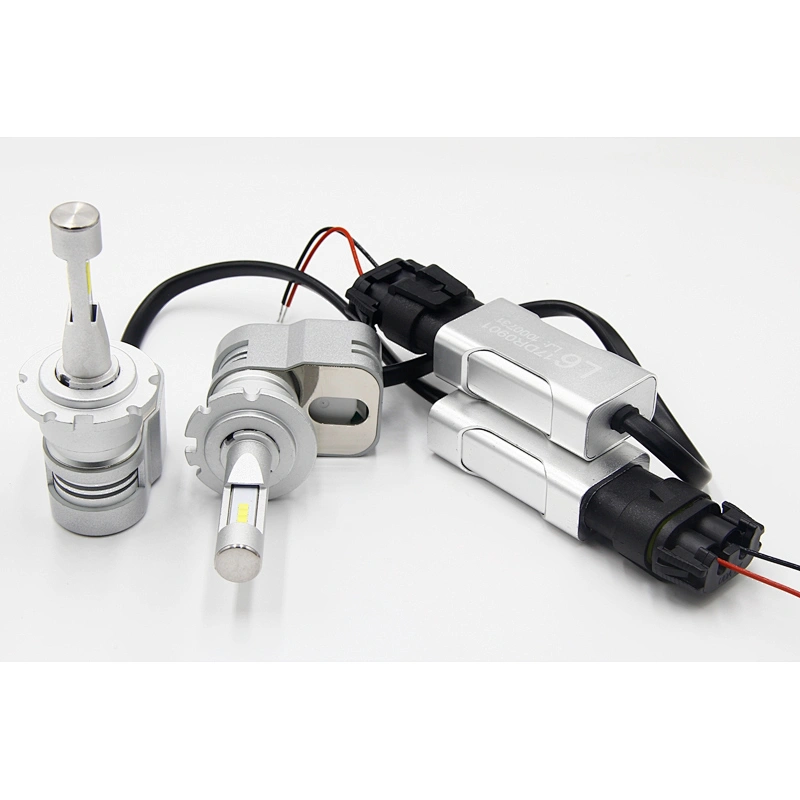 Lujia NEW L6 40w 6000K 6000lm Seoul Y22 car LED headlight with Plug easy install,T5A car led headlight H4 D1S D2S D3S D4S kit