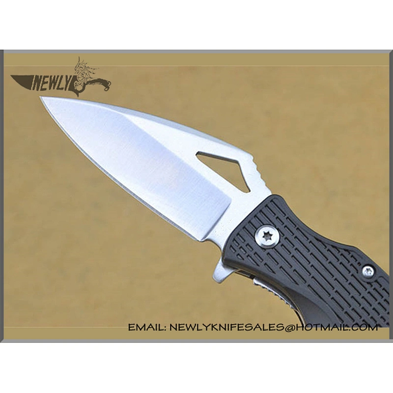 Outdoor Camping Survival Folding Tactical Pocket Knife With Fire Stick