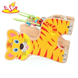 2019 New arrival busy bench wooden kids development toys for wholesale W12D159