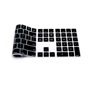 Silicone Korean Language Keyboard Skins laptop keyboard cover for Magic Keyboard with Numeric Keypad A1843 MQ052LL