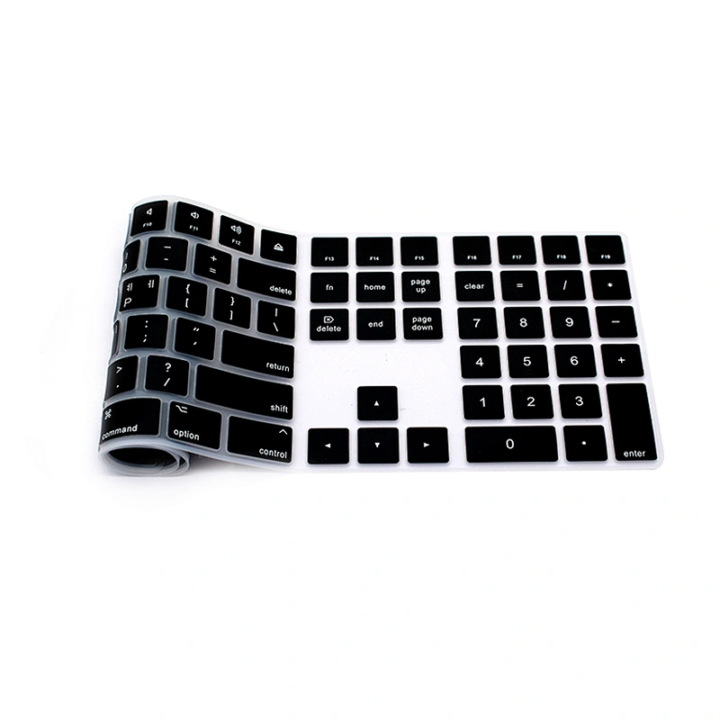 Silicone Korean Language Keyboard Skins laptop keyboard cover for Magic Keyboard with Numeric Keypad A1843 MQ052LL