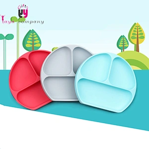 100% Food Grade Dinner Placemat Baby Feeding Silicone bowl