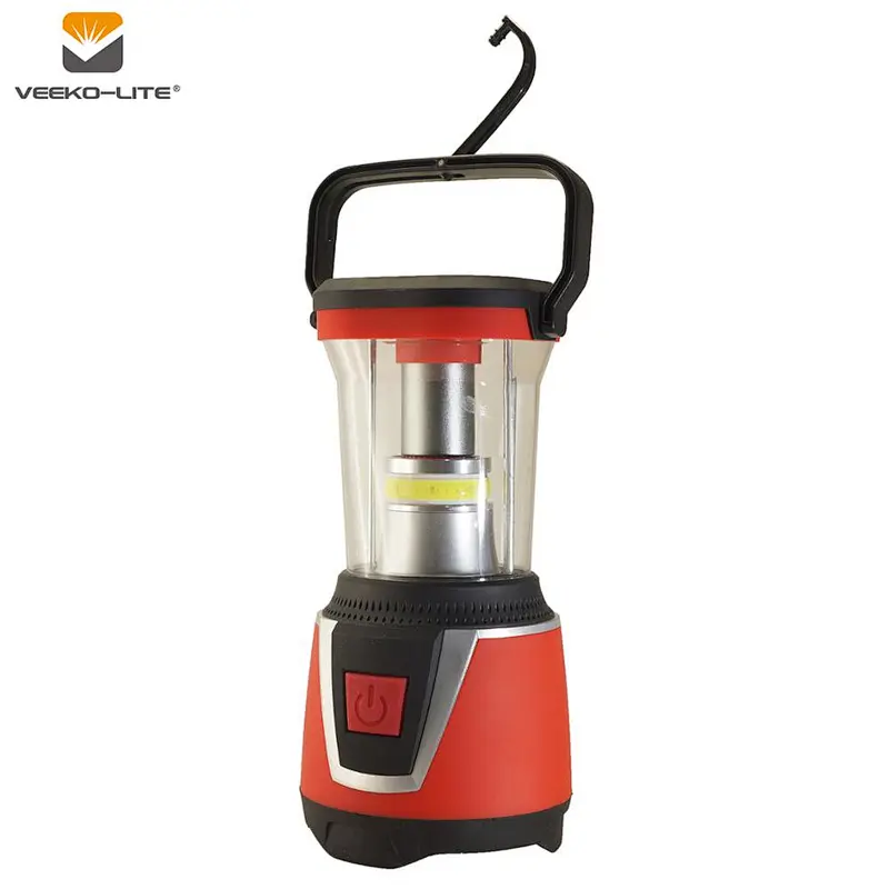 2018 HOT SELLING 5W COB LED PLASTIC CAMPING LANTERN 3D BATTERY 650 LUMENS