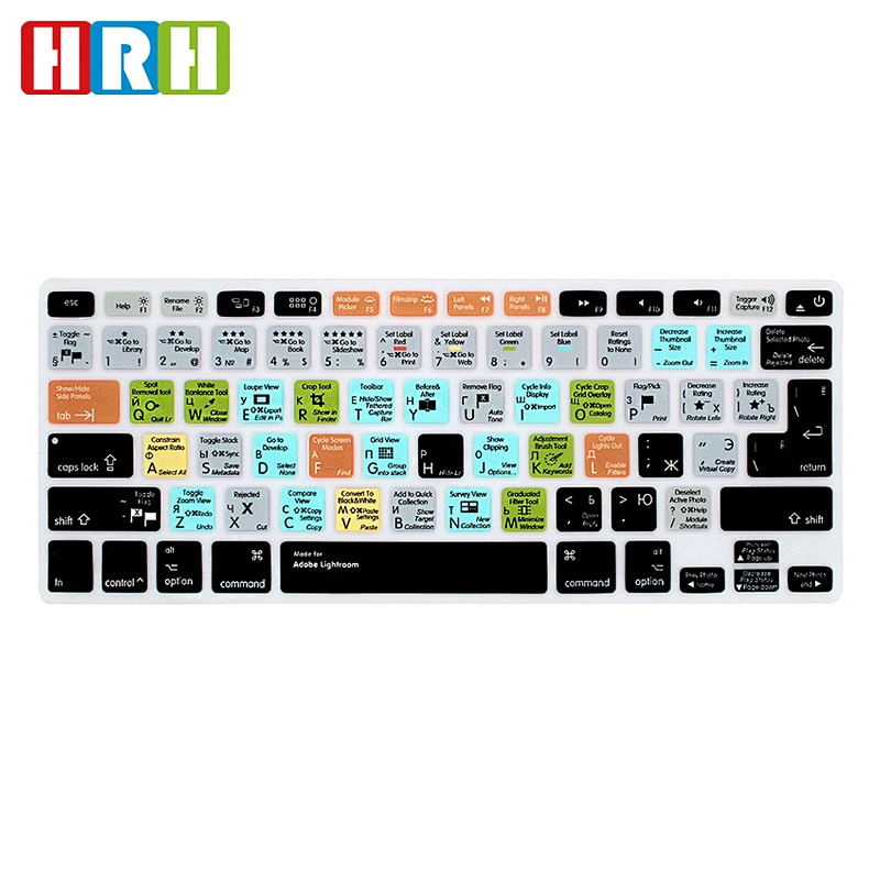 for Ado be lightroom keyboard cover 10 keyboard shortcuts With Russian Keyboard Protector For macbook pro retina display