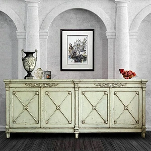 chinese antique solid wood pine storage furniture for stores