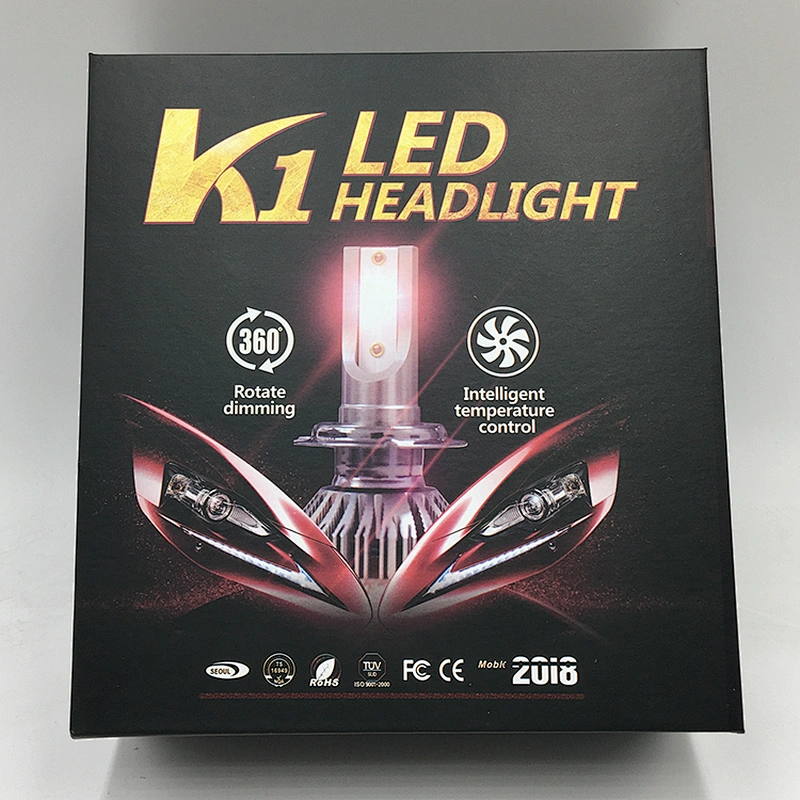 2018 Good power intelligent temperature control K1 K1S K1X 4000lm led headlight buy auto parts
