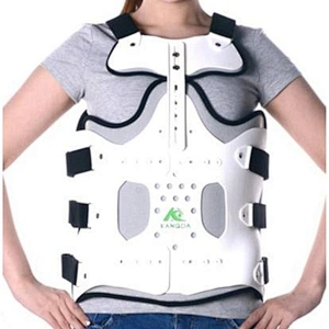 Postoperation adjustable back brace lumbar spine upper brace waist chest support brace