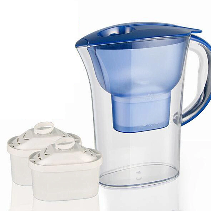 2019 China Supplier in-Stock Product Hot Sale Plastic Water Purifier Alkaline Water Filter Pitcher