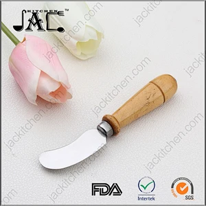 High Quality Wood Handle Stainless Steel Cheese Knife