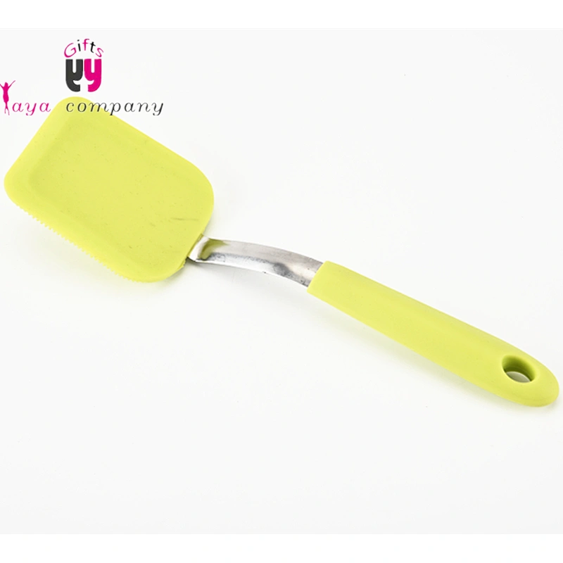 Wholesale BPA Free Sponge Silicone Dish Scrubber With Long Handle