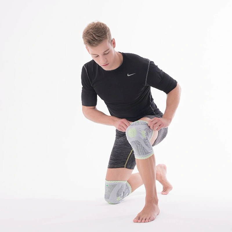 High Quality Manufacture Spandex and Nylon Knee Brace Outdoor Sport Knee Protector
