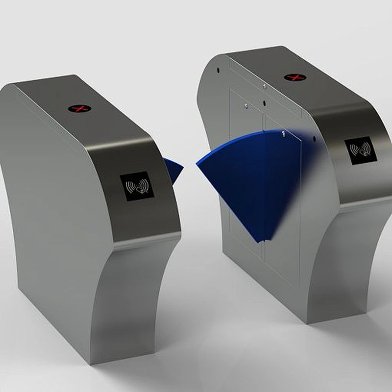 CE Approved Flap Barrier Turnstile For Access Control System