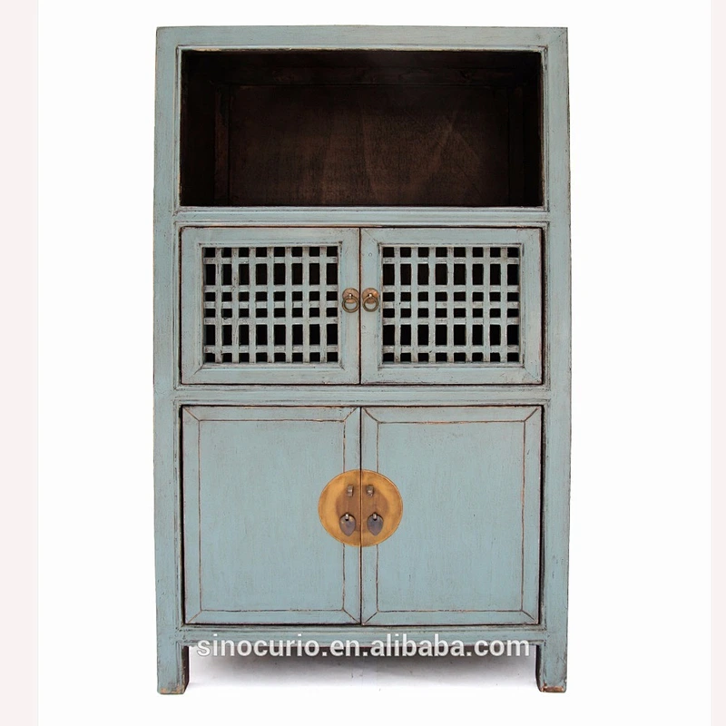 Asian wholesale furniture antique storage wardrobe cabinet