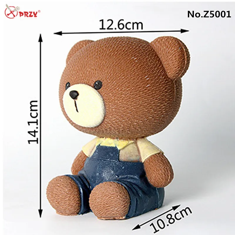 3d bear cake mould chocolate ice cream cake silicone mold 3d silicone soap mold cake mold