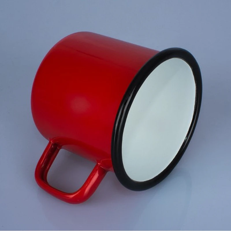 Ceramic enamel cup mark cup
