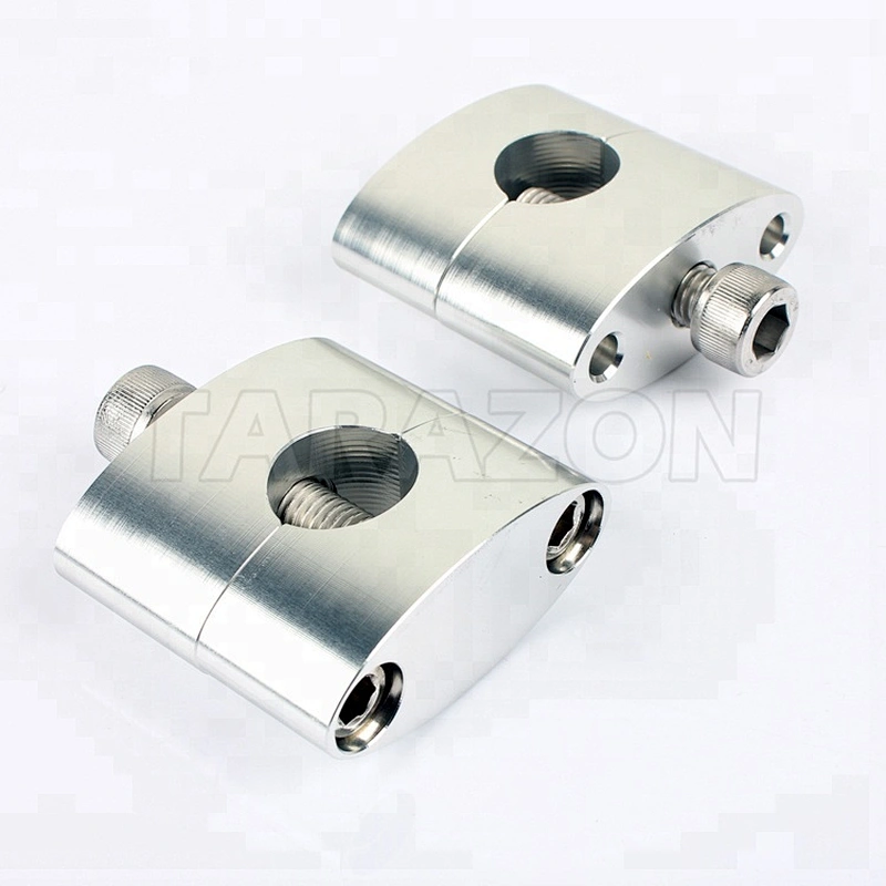 Custom aluminum motorcycle handlebar risers clamp for honda