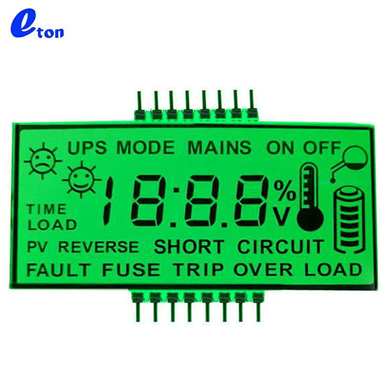 4 digit electric meter lcd display screen
